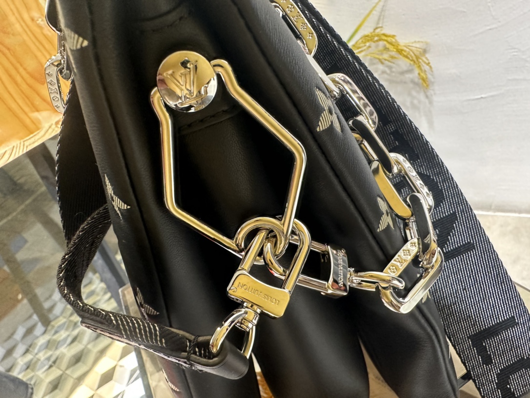 Replica Louis Vuitton Coussin MM LV Bag Black / Gray M21661 for Sale