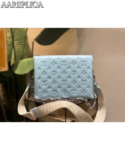 Replica Louis Vuitton Coussin BB H27 Tricolor Bag M22953 Blue Knockoff At  Cheap Price