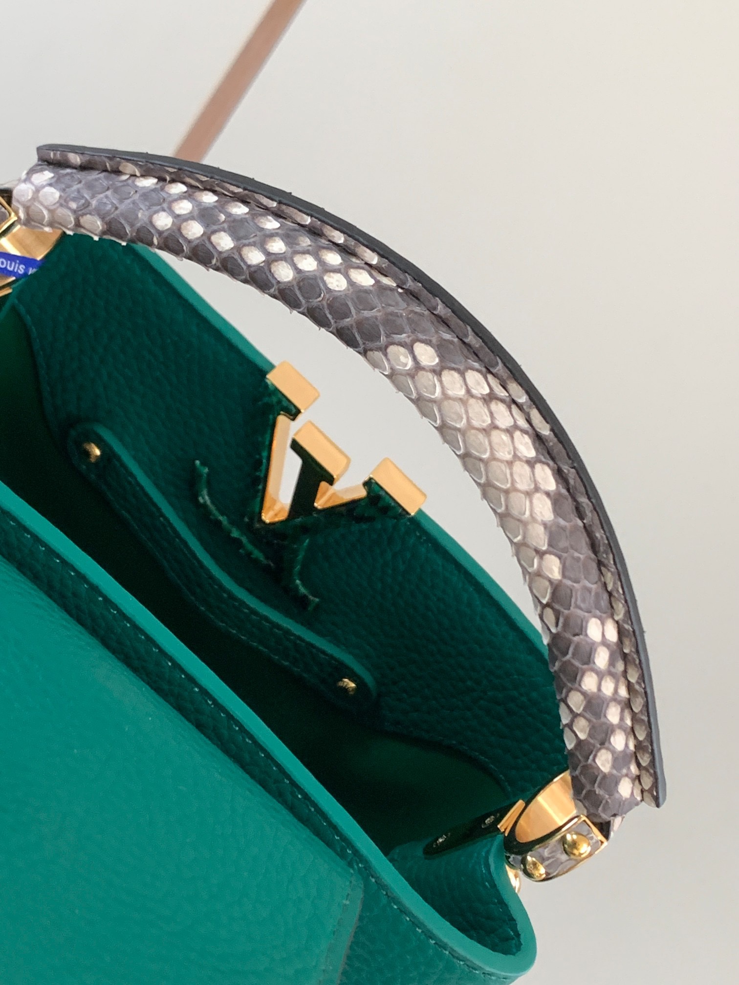 Louis Vuitton Coussin BB Emeraude Green Monogram Chain Shoulder