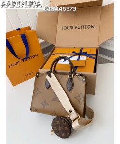Replica Louis Vuitton LV OnTheGo PM Monogram and Monogram Reverse coated canvas Bag M46373 2 247x296