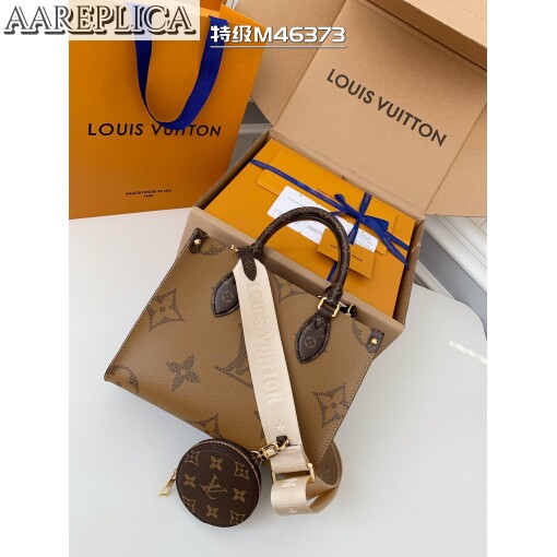 Replica Louis Vuitton LV OnTheGo PM Monogram and Monogram Reverse coated canvas Bag M46373 3