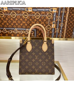 Replica Louis Vuitton Sac Plat BB LV Monogram Coated Canvas Bag M46265 2