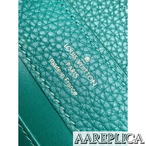 Replica Louis Vuitton Capucines Mini LV Bag Emerald Green M21164 10