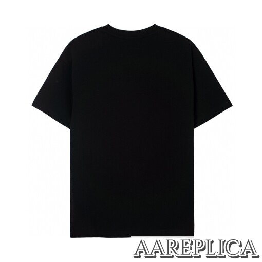 Replica GG T-shirt with Gucci Blade print Black 5