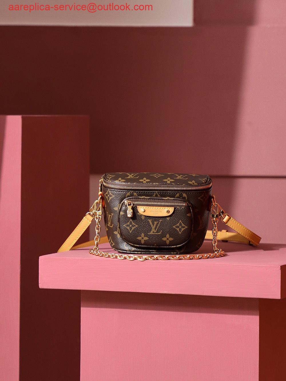 Replica Louis Vuitton Mini Bumbag Monogram M82335 Replica Louis Vuitton Mini Bumbag Monogram M82335