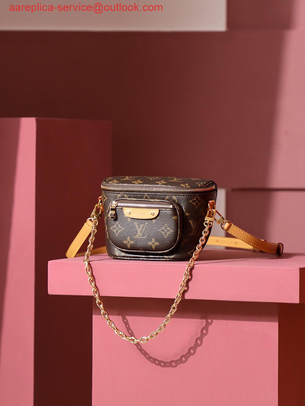 Replica Louis Vuitton Mini Bumbag Monogram M82335 6 Replica Louis Vuitton Mini Bumbag Monogram M82335 6