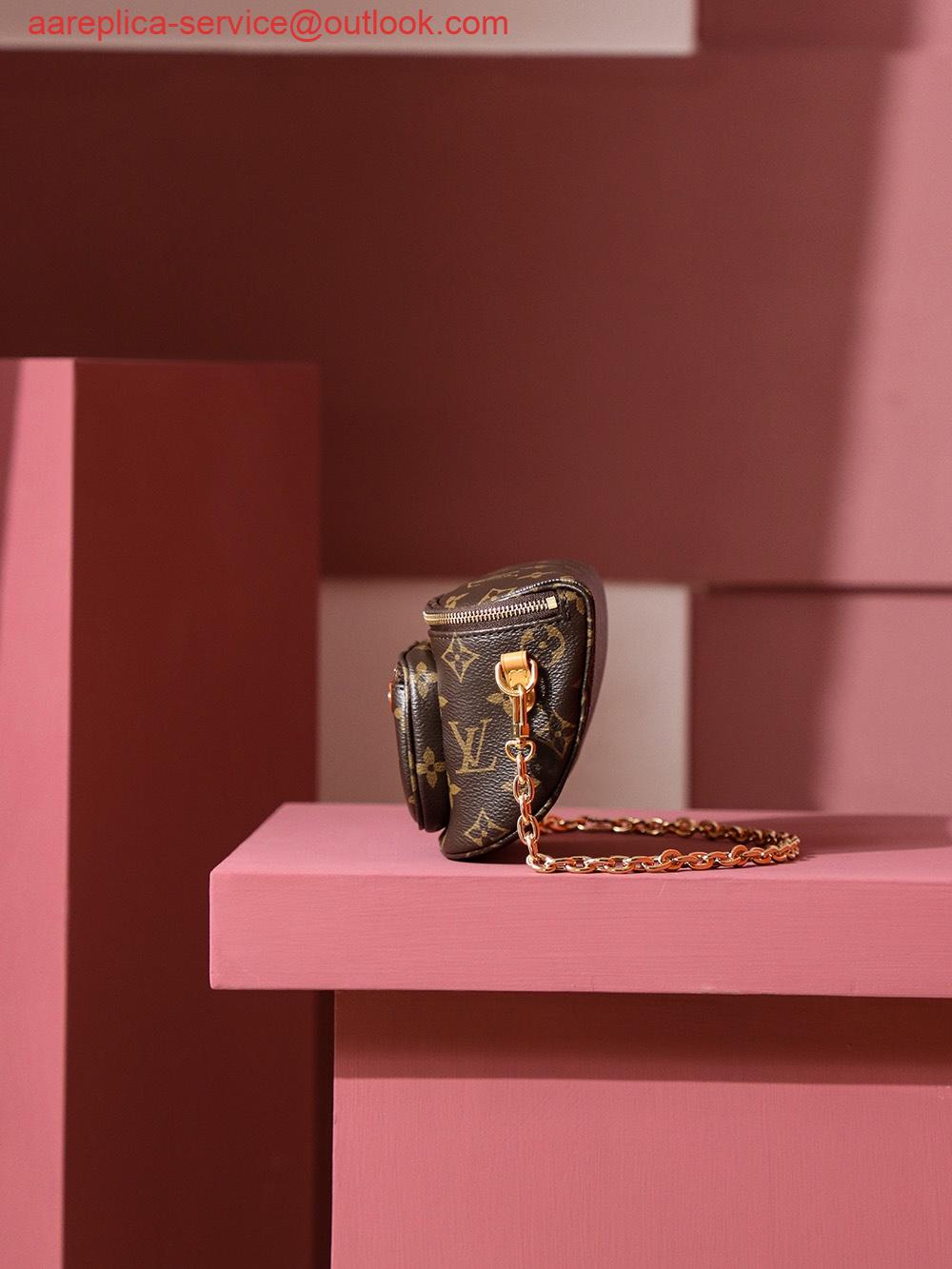 Replica Louis Vuitton Mini Bumbag Monogram M82335 4 Replica Louis Vuitton Mini Bumbag Monogram M82335 4