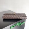 Replica Bottega Veneta Andiamo Clutch with Handle in Barolo Intrecciato Lambskin 13