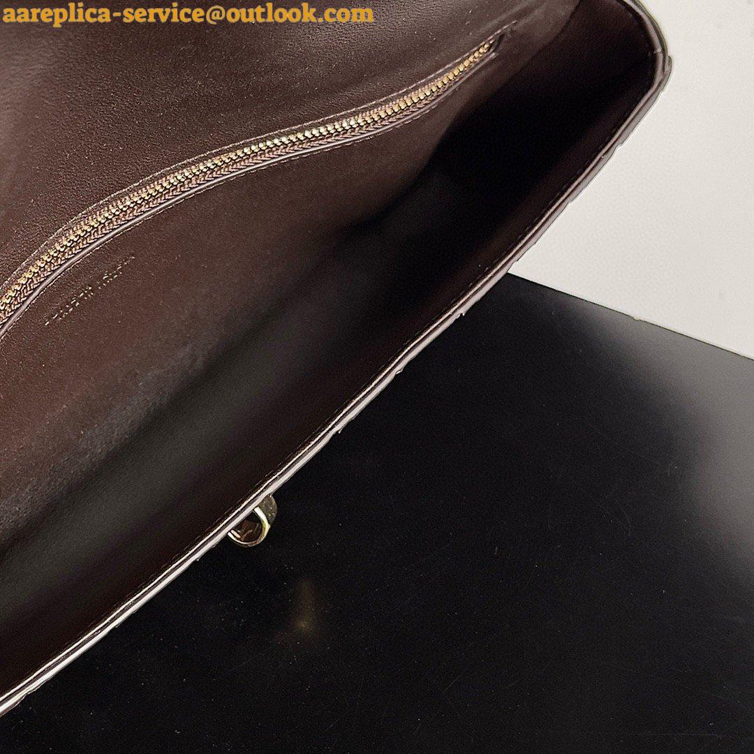 Replica Bottega Veneta Andiamo Clutch with Handle in Fondant Intrecciato Lambskin 7 Replica Bottega Veneta Andiamo Clutch with Handle in Fondant Intrecciato Lambskin 7