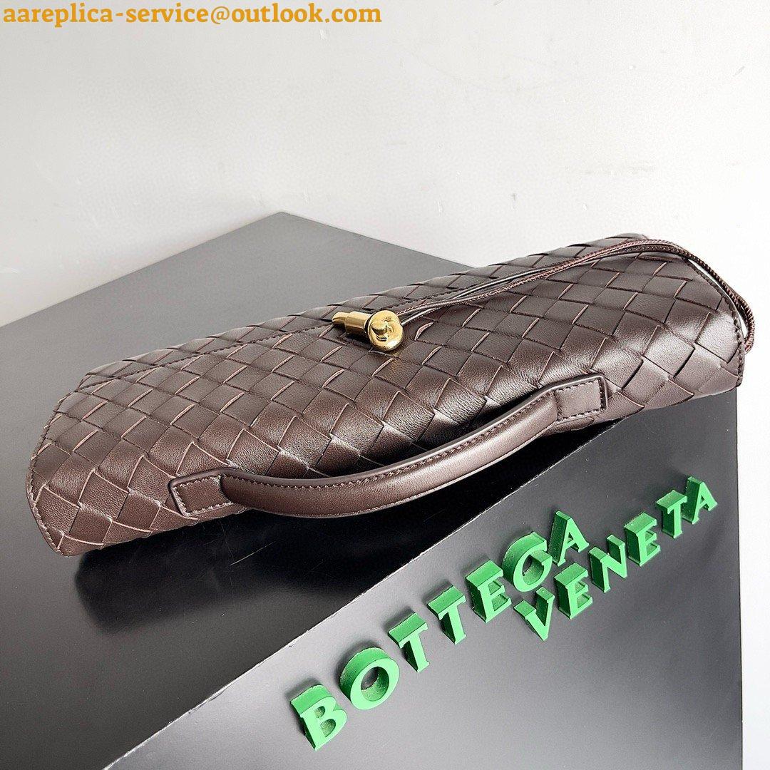 Replica Bottega Veneta Andiamo Clutch with Handle in Fondant Intrecciato Lambskin 10 Replica Bottega Veneta Andiamo Clutch with Handle in Fondant Intrecciato Lambskin 10
