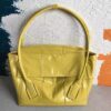 Replica Bottega Veneta Arco Medium Bag In White Intrecciato Calfskin 13