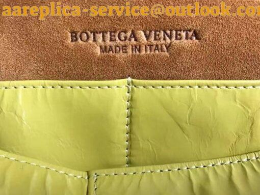 Replica Bottega Veneta Arco Medium Bag In Yellow Intrecciato Leather 10