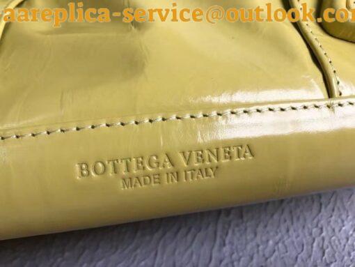 Replica Bottega Veneta Arco Medium Bag In Yellow Intrecciato Leather 11