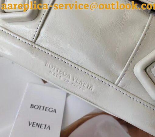 Replica Bottega Veneta Arco Small Bag In White Intrecciato Leather 3