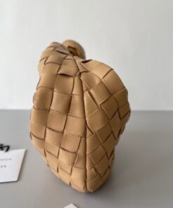 Replica Bottega Veneta BV Jodie Mini Bag In Almond Intrecciato Lambskin