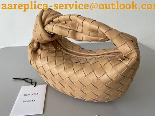 Replica Bottega Veneta BV Jodie Mini Bag In Almond Intrecciato Lambskin 6