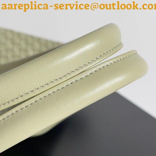 Replica Bottega Veneta Cabat Large Bag In Travertine Intrecciato Lambskin 9
