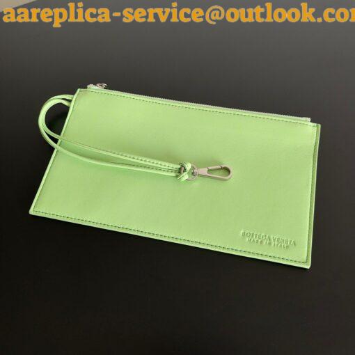 Replica Bottega Veneta Cabat Medium Bag In Pistachio Intrecciato Lambskin 3