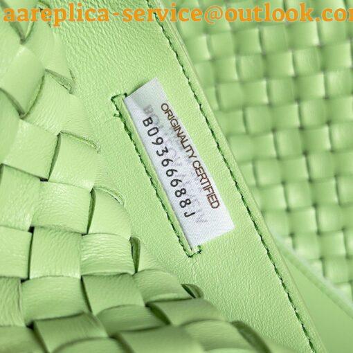 Replica Bottega Veneta Cabat Medium Bag In Pistachio Intrecciato Lambskin 5