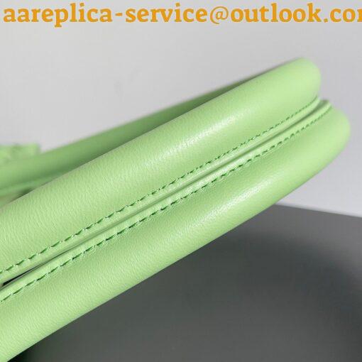 Replica Bottega Veneta Cabat Medium Bag In Pistachio Intrecciato Lambskin 10