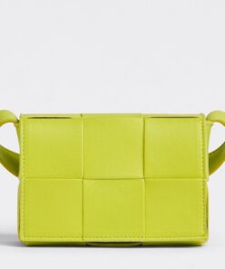 Replica Bottega Veneta Candy Cassette Bag In Acid Kiwi Lambskin Replica Bottega Veneta Candy Cassette Bag In Acid Kiwi Lambskin