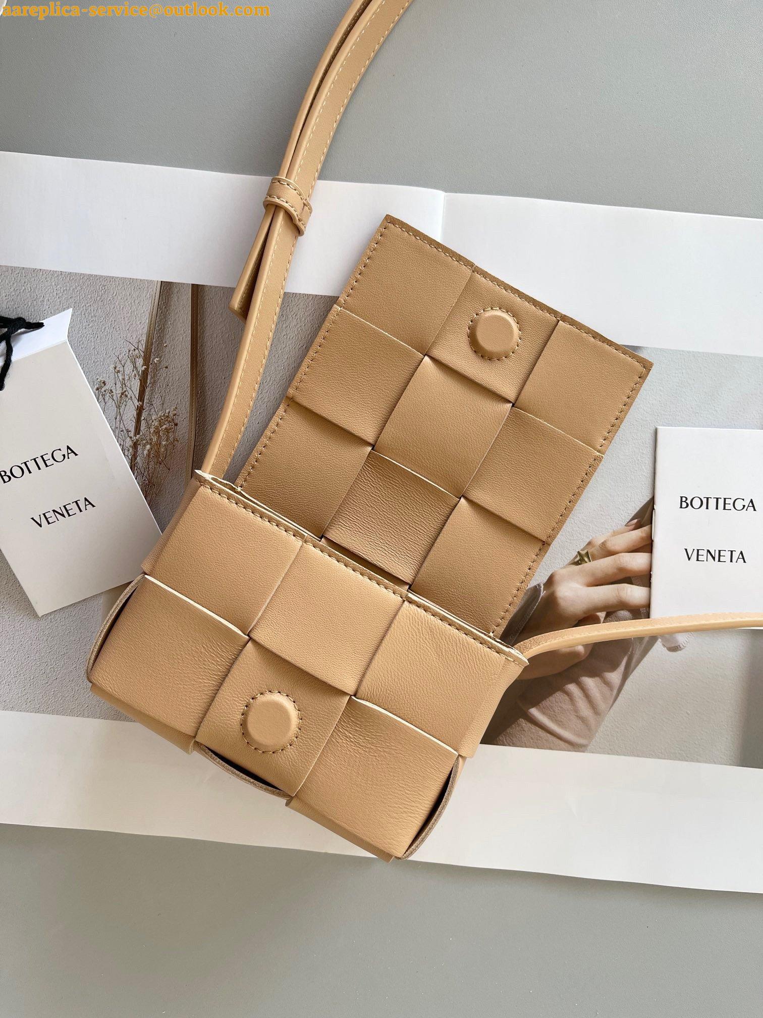 Replica Bottega Veneta Candy Cassette Bag In Almond Lambskin 8 Replica Bottega Veneta Candy Cassette Bag In Almond Lambskin 8