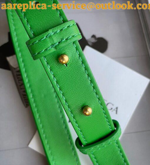 Replica Bottega Veneta Candy Cassette Bag In Parakeet Lambskin 7