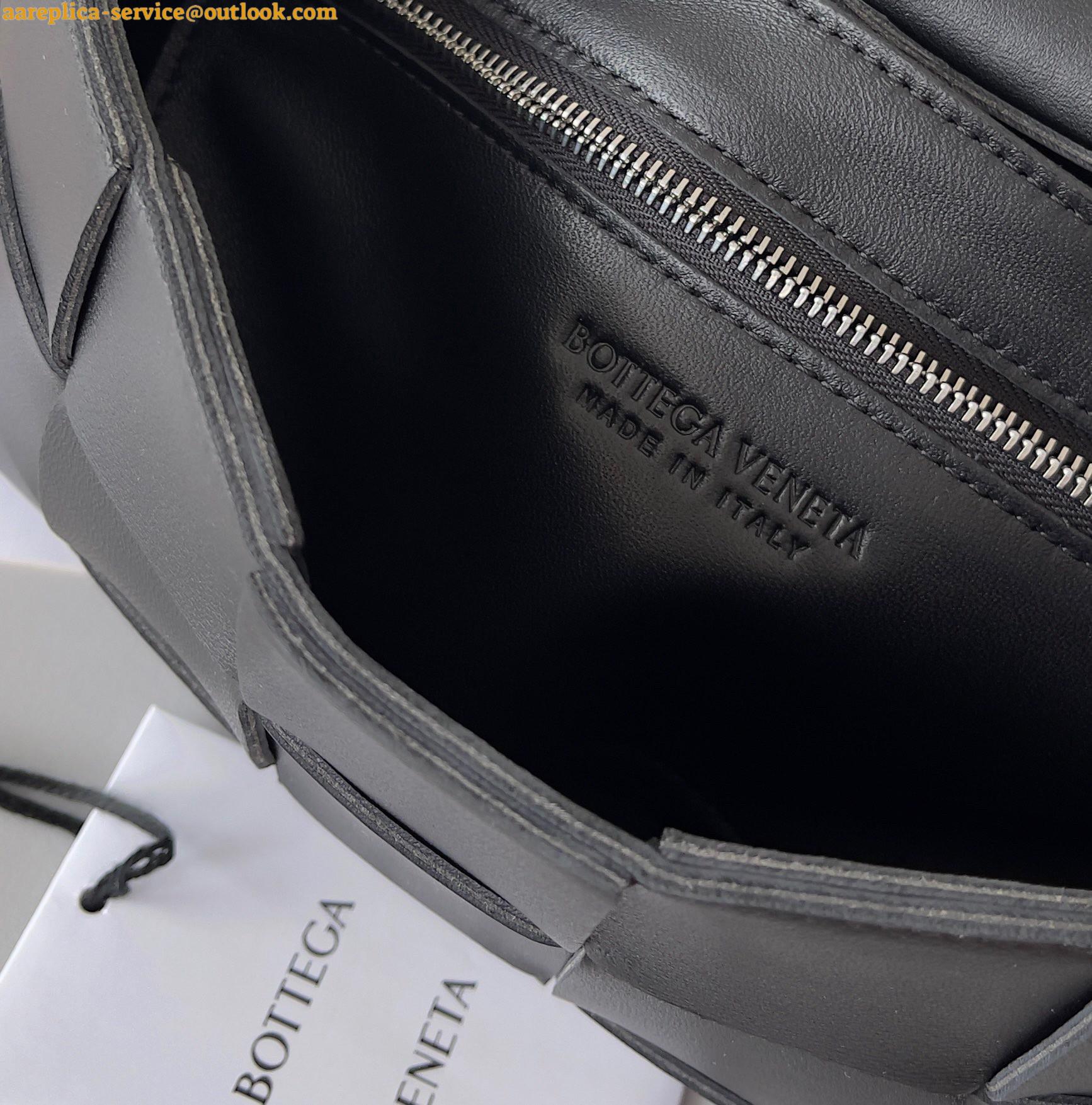 Replica Bottega Veneta Cassette Bag In Black Intreccio Lambskin 10 Replica Bottega Veneta Cassette Bag In Black Intreccio Lambskin 10