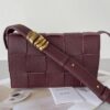 Replica Bottega Veneta Candy Cassette Bag In Cranberry Lambskin 12