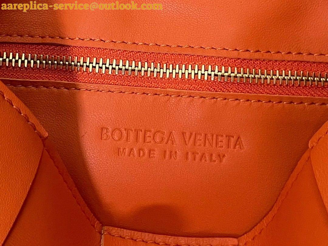 Replica Bottega Veneta Cassette Bag In Orange Intreccio Lambskin 8 Replica Bottega Veneta Cassette Bag In Orange Intreccio Lambskin 8