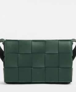 Replica Bottega Veneta Cassette Bag In Raintree Intreccio Lambskin Replica Bottega Veneta Cassette Bag In Raintree Intreccio Lambskin