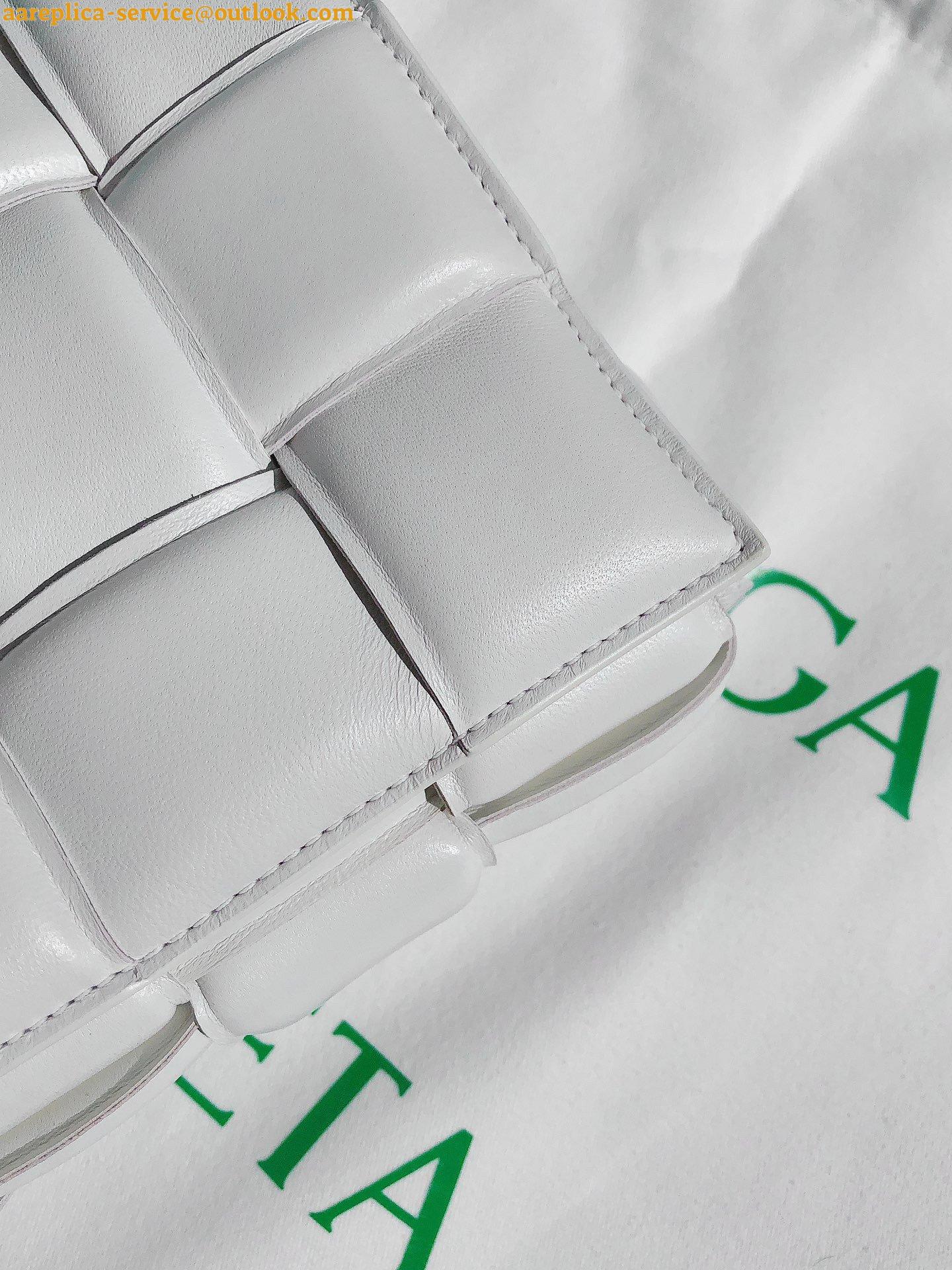 Replica Bottega Veneta Chain Cassette Bag In White Intrecciato Lambskin 27 Replica Bottega Veneta Chain Cassette Bag In White Intrecciato Lambskin 27