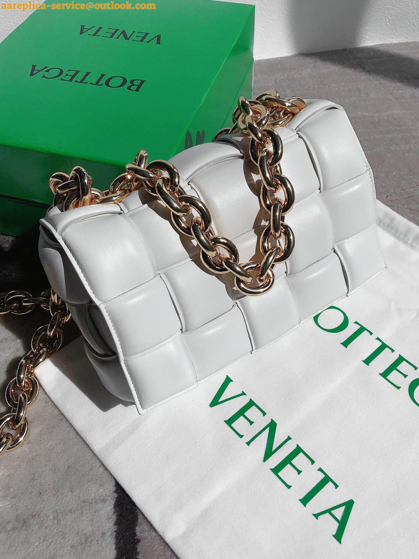 Replica Bottega Veneta Chain Cassette Bag In White Intrecciato Lambskin 28 Replica Bottega Veneta Chain Cassette Bag In White Intrecciato Lambskin 28