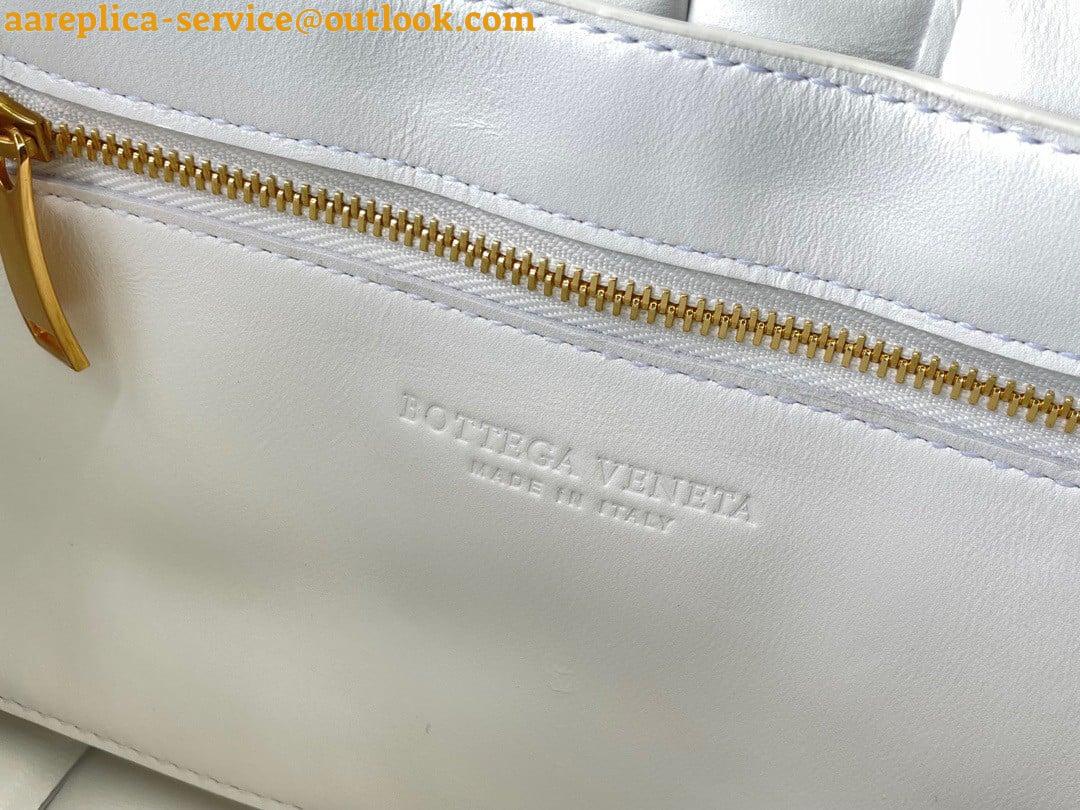 Replica Bottega Veneta Chain Cassette Bag In White Intrecciato Lambskin 20 Replica Bottega Veneta Chain Cassette Bag In White Intrecciato Lambskin 20