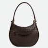 Replica Bottega Veneta Gemelli Medium Bag in Black Intrecciato Lambskin 13