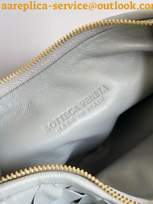 Replica Bottega Veneta Gemelli Small Bag in Grey/Glacier Intrecciato Lambskin 6