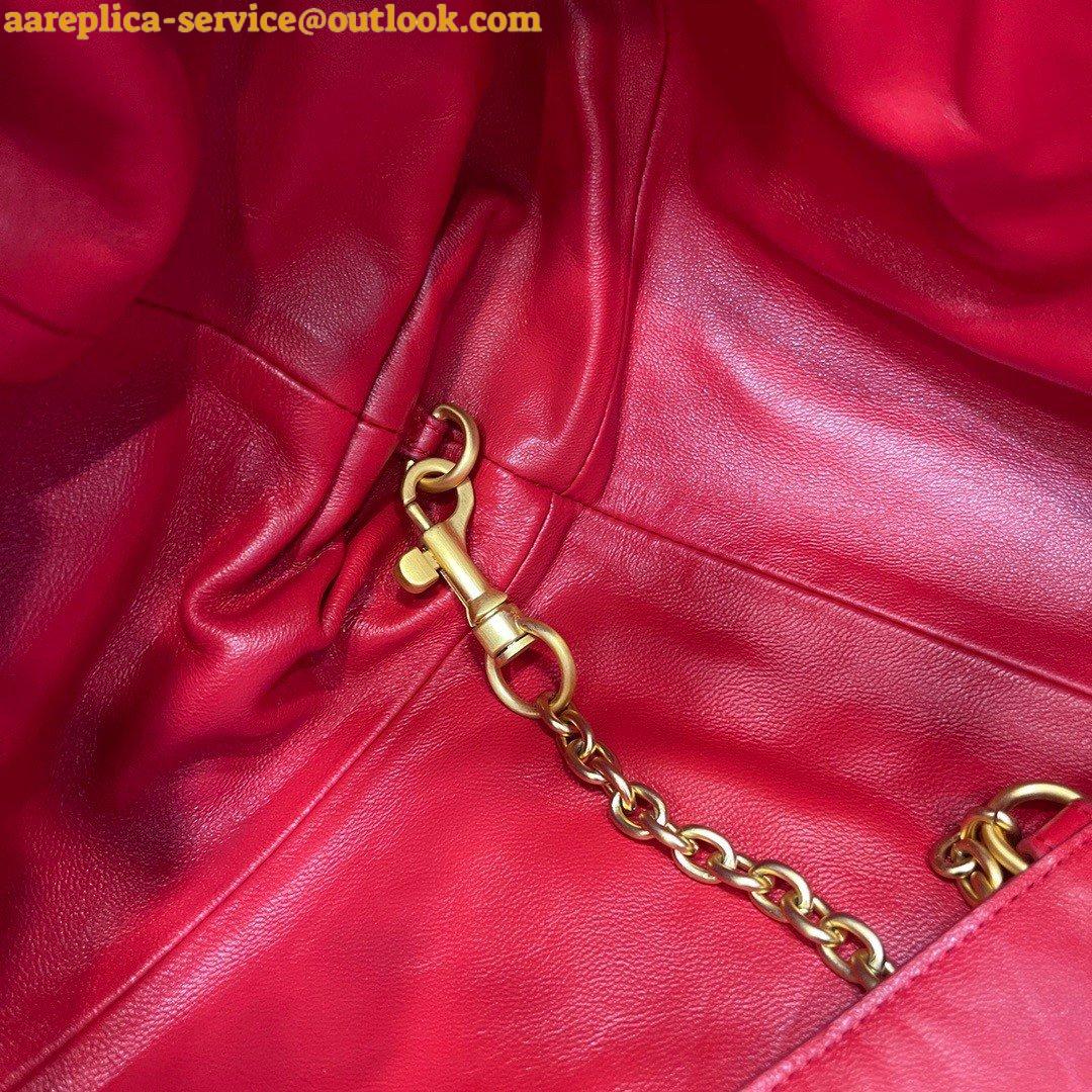 Replica Bottega Veneta Large Pouch Clutch Bag In Red Intrecciato Lambskin 6 Replica Bottega Veneta Large Pouch Clutch Bag In Red Intrecciato Lambskin 6