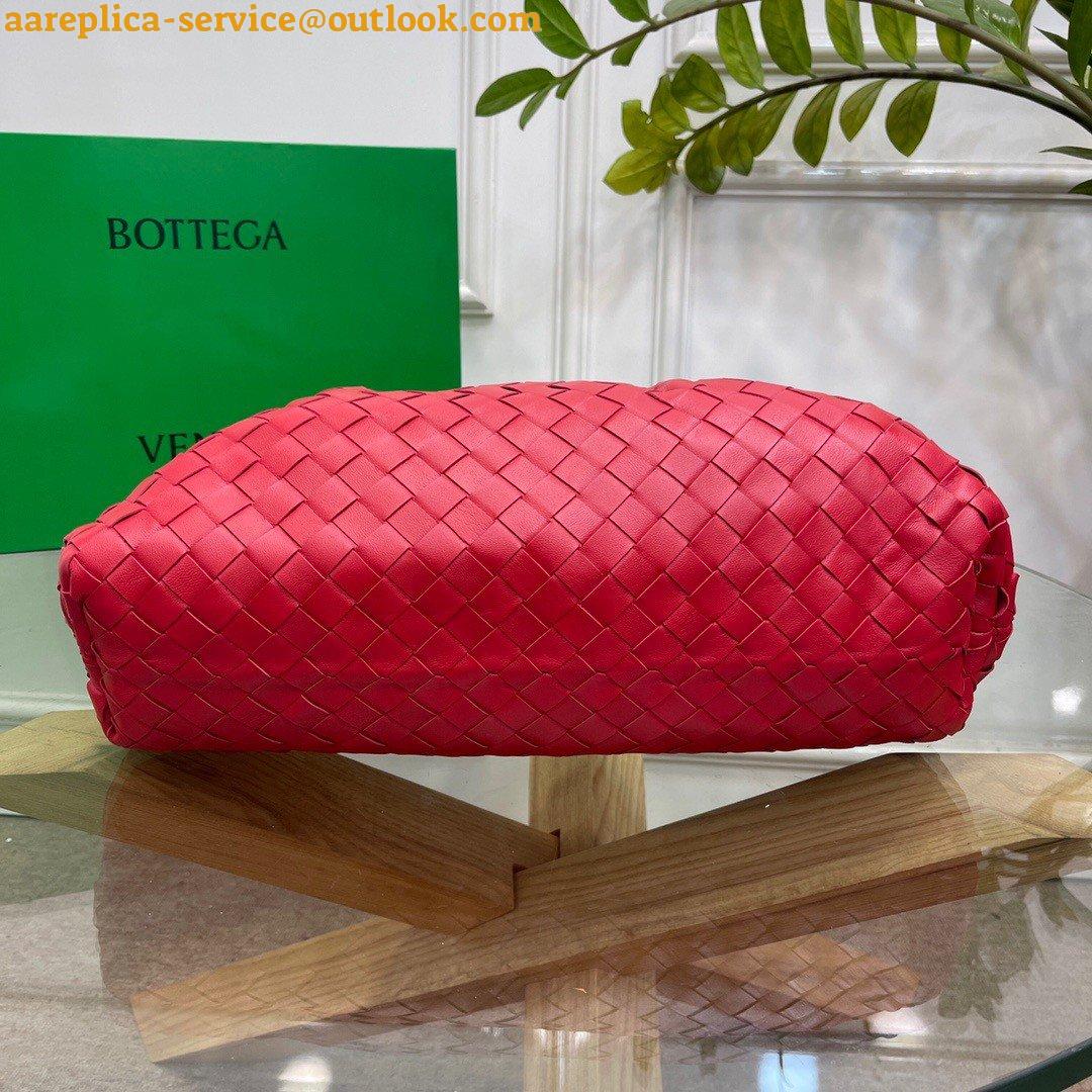 Replica Bottega Veneta Large Pouch Clutch Bag In Red Intrecciato Lambskin 8 Replica Bottega Veneta Large Pouch Clutch Bag In Red Intrecciato Lambskin 8