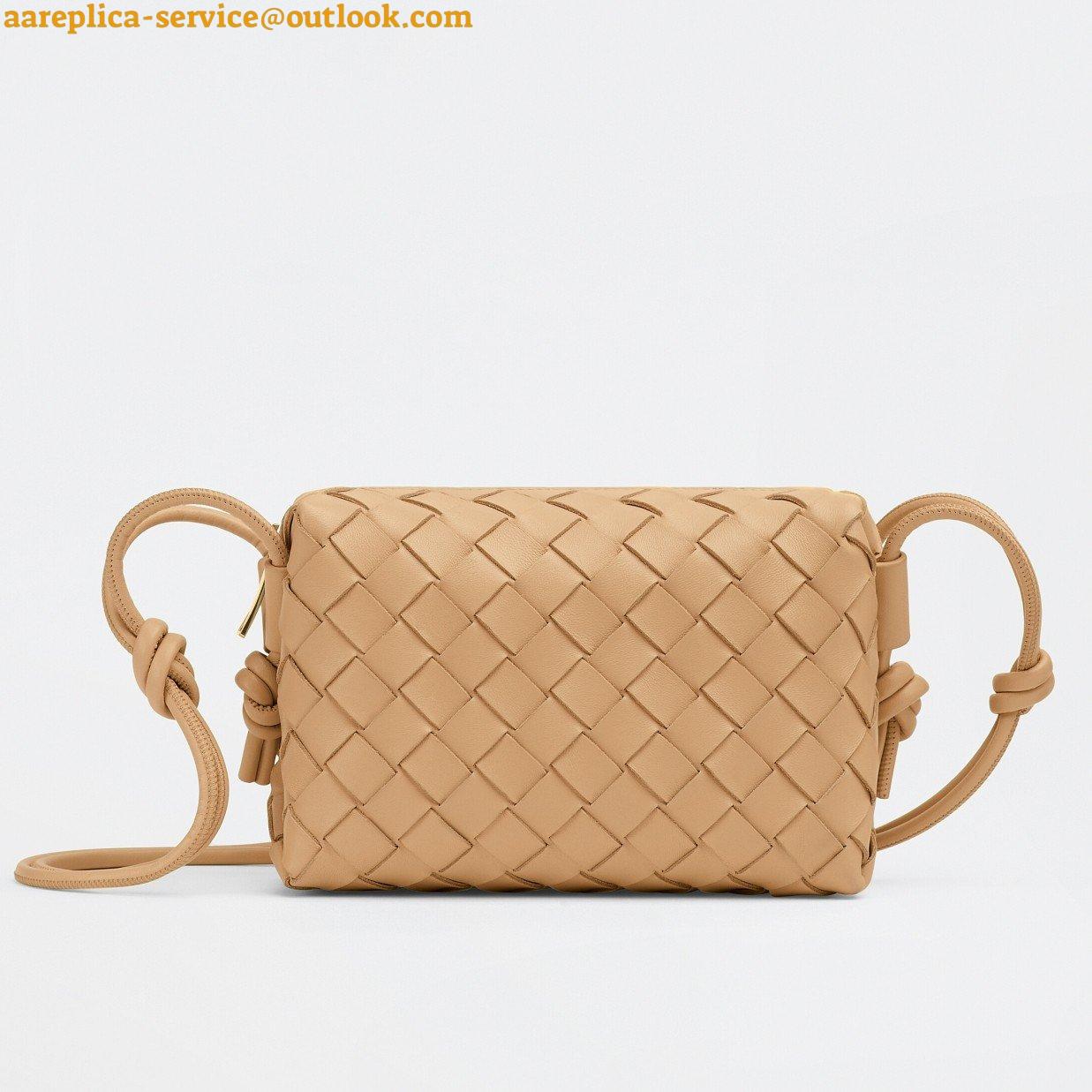 Replica Bottega Veneta Loop Mini Bag In Almond Intrecciato Lambskin 2 Replica Bottega Veneta Loop Mini Bag In Almond Intrecciato Lambskin 2