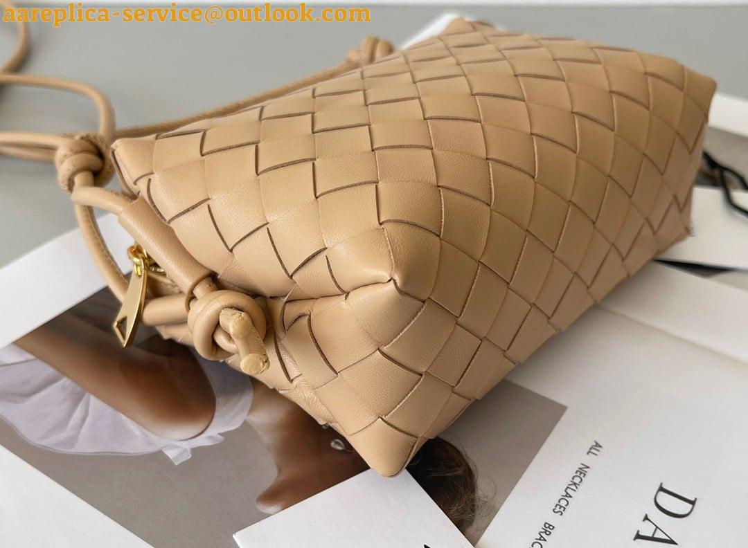 Replica Bottega Veneta Loop Mini Bag In Almond Intrecciato Lambskin 3 Replica Bottega Veneta Loop Mini Bag In Almond Intrecciato Lambskin 3