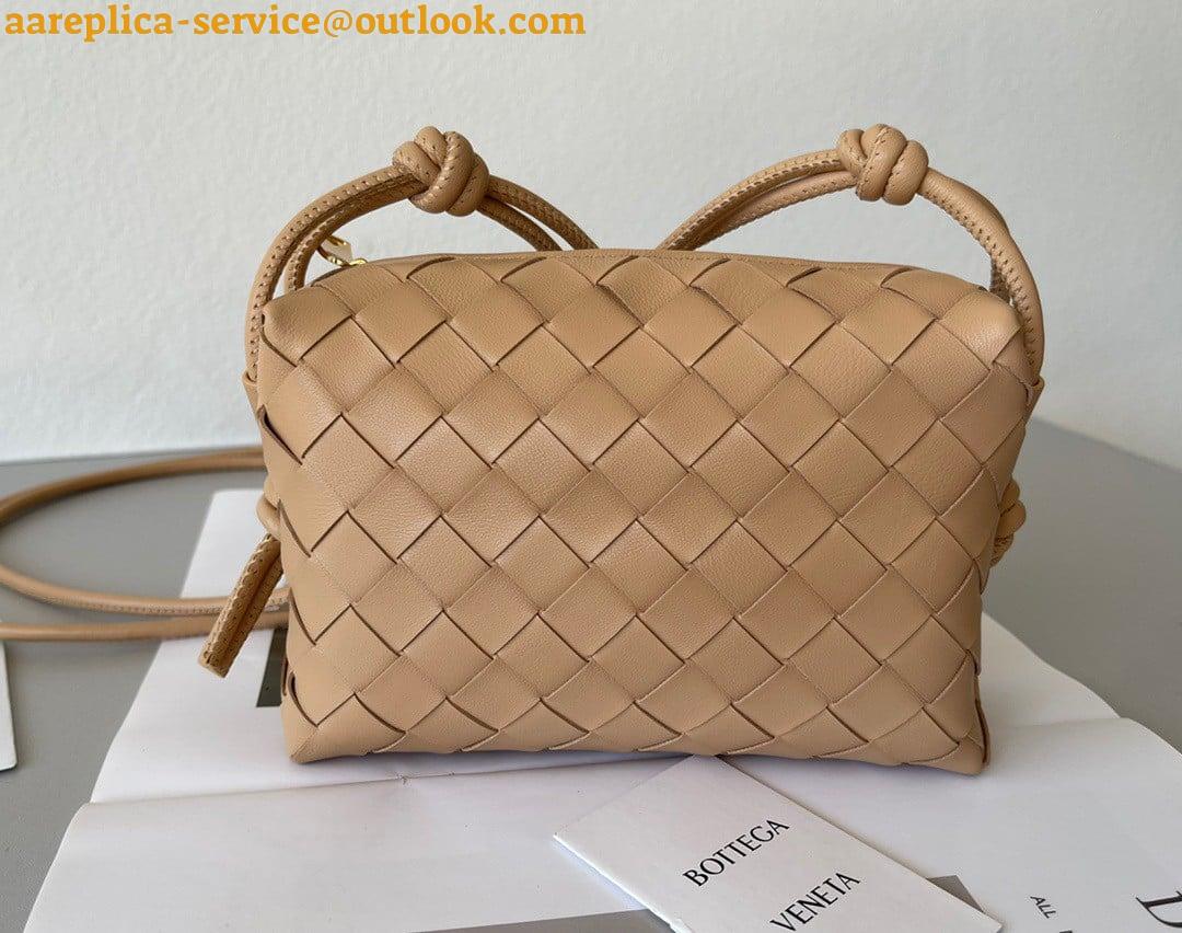 Replica Bottega Veneta Loop Mini Bag In Almond Intrecciato Lambskin 4 Replica Bottega Veneta Loop Mini Bag In Almond Intrecciato Lambskin 4