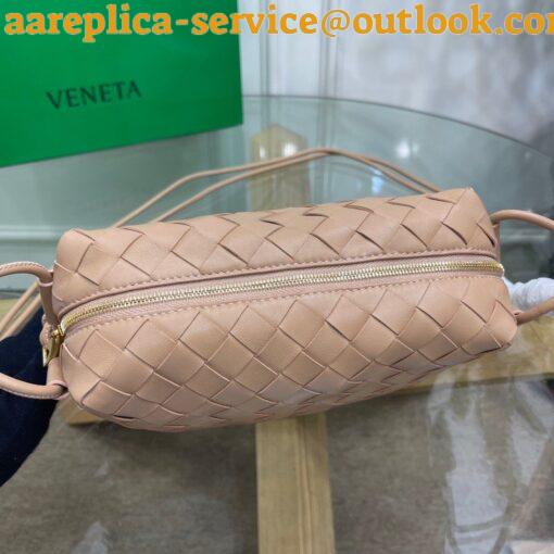 Replica Bottega Veneta Loop Small Bag In Almond Intrecciato Lambskin 8