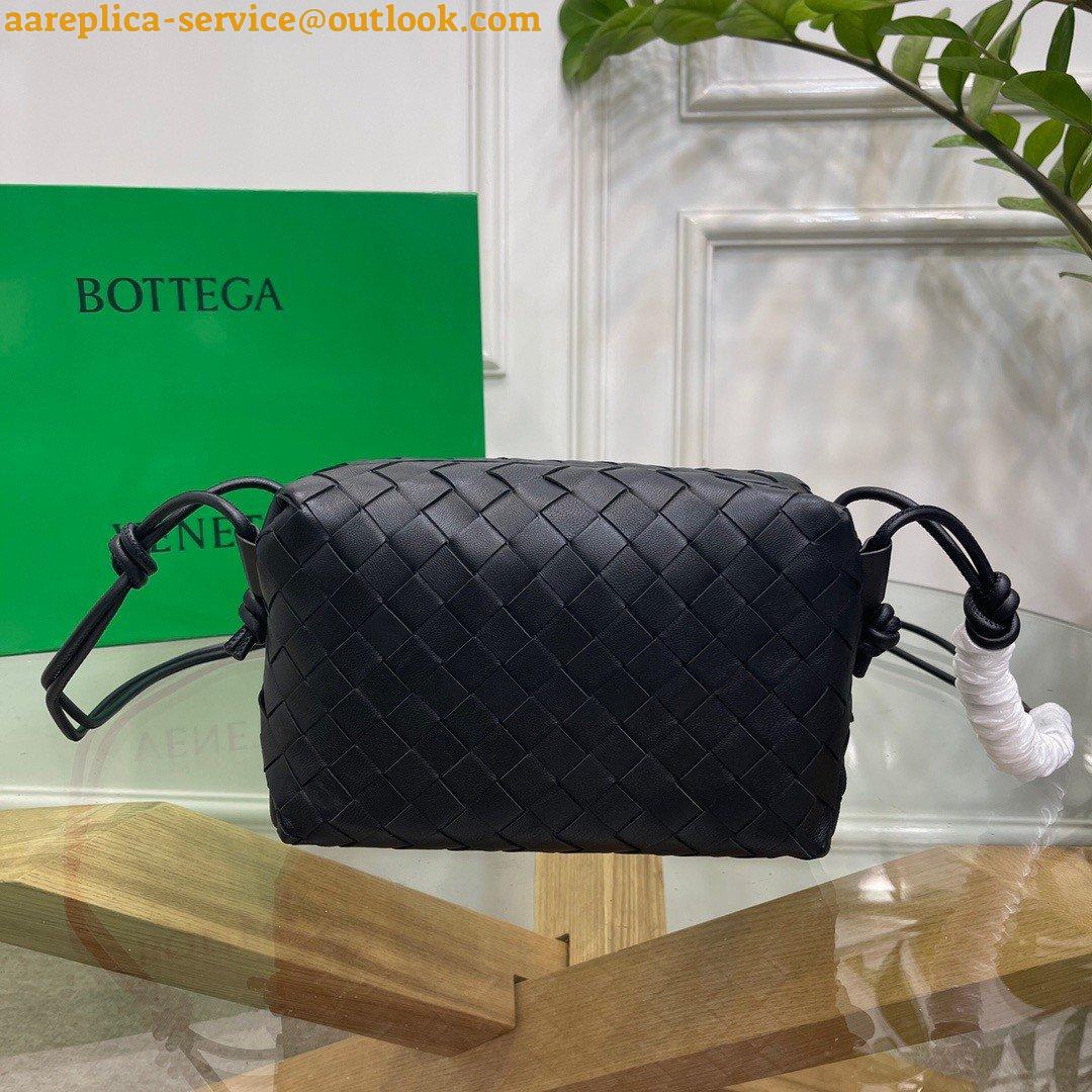 Replica Bottega Veneta Loop Small Bag In Black Intrecciato Lambskin 2 Replica Bottega Veneta Loop Small Bag In Black Intrecciato Lambskin 2