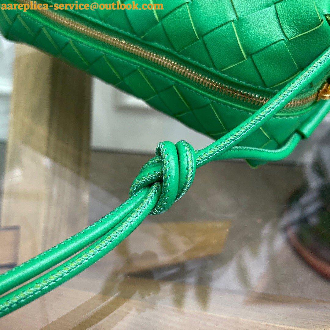 Replica Bottega Veneta Loop Small Bag In Green Intrecciato Lambskin 5 Replica Bottega Veneta Loop Small Bag In Green Intrecciato Lambskin 5