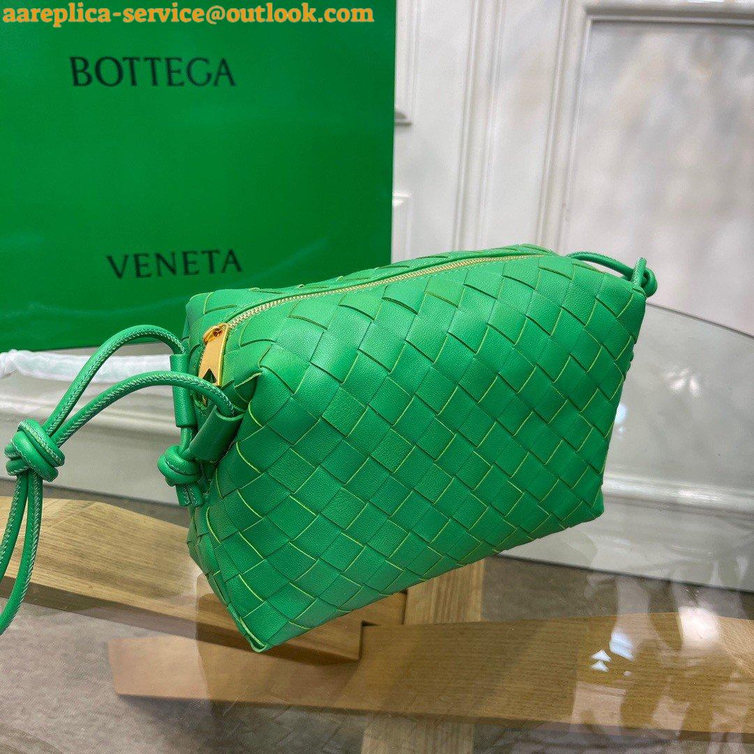 Replica Bottega Veneta Loop Small Bag In Green Intrecciato Lambskin 6 Replica Bottega Veneta Loop Small Bag In Green Intrecciato Lambskin 6