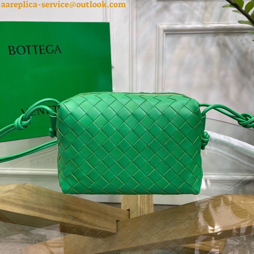 Replica Bottega Veneta Loop Small Bag In Green Intrecciato Lambskin 8 Replica Bottega Veneta Loop Small Bag In Green Intrecciato Lambskin 8