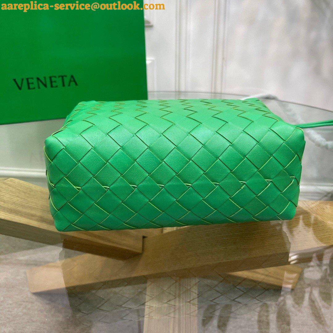 Replica Bottega Veneta Loop Small Bag In Green Intrecciato Lambskin 10 Replica Bottega Veneta Loop Small Bag In Green Intrecciato Lambskin 10