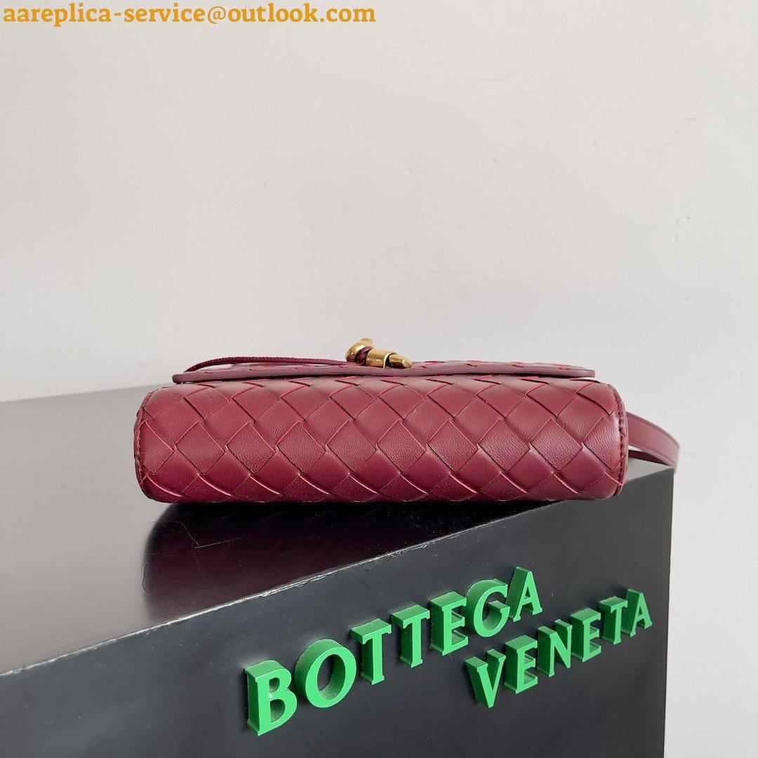 Replica Bottega Veneta Mini Andiamo Cross-Body Bag in Barolo Intrecciato Lambskin 2 Replica Bottega Veneta Mini Andiamo Cross-Body Bag in Barolo Intrecciato Lambskin 2