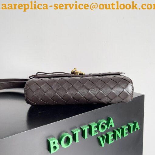 Replica Bottega Veneta Mini Andiamo Cross-Body Bag in Fondant Intrecciato Lambskin