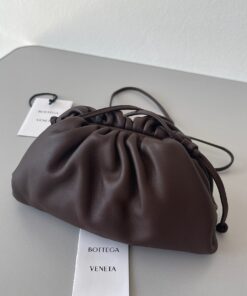 Replica Bottega Veneta Mini Pouch with Strap in Fondant Calfskin